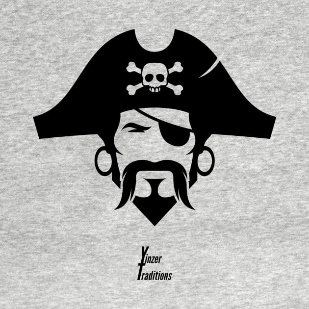 Pirate Head by YinzerTraditions